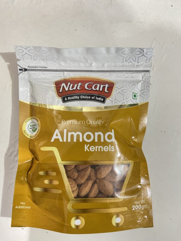 Nut cart Almonds 
200g pack